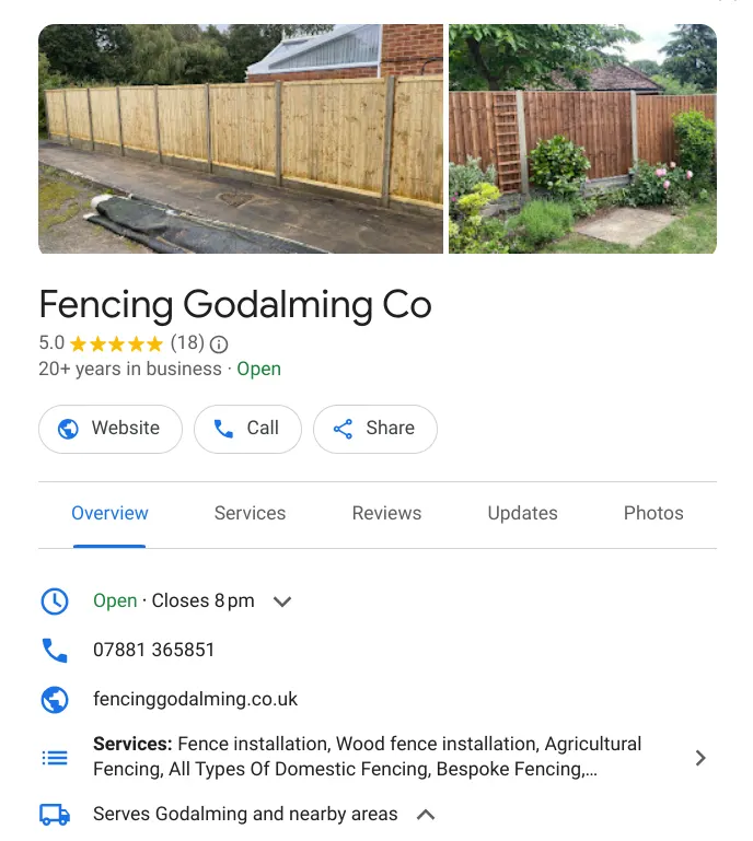 Fencing Godalming